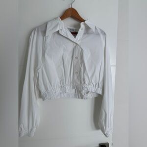 COS Crisp White Button Down Shirt